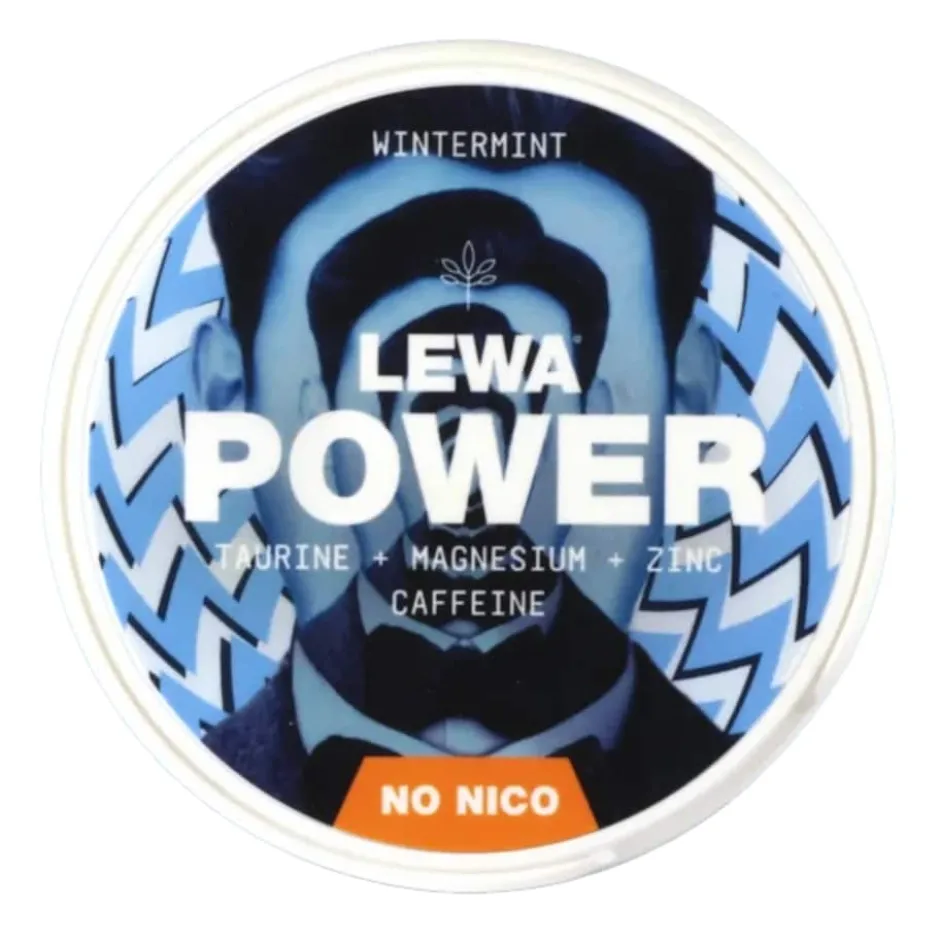 LEWA Power Wintermint Nikotinfritt snus 10-pack