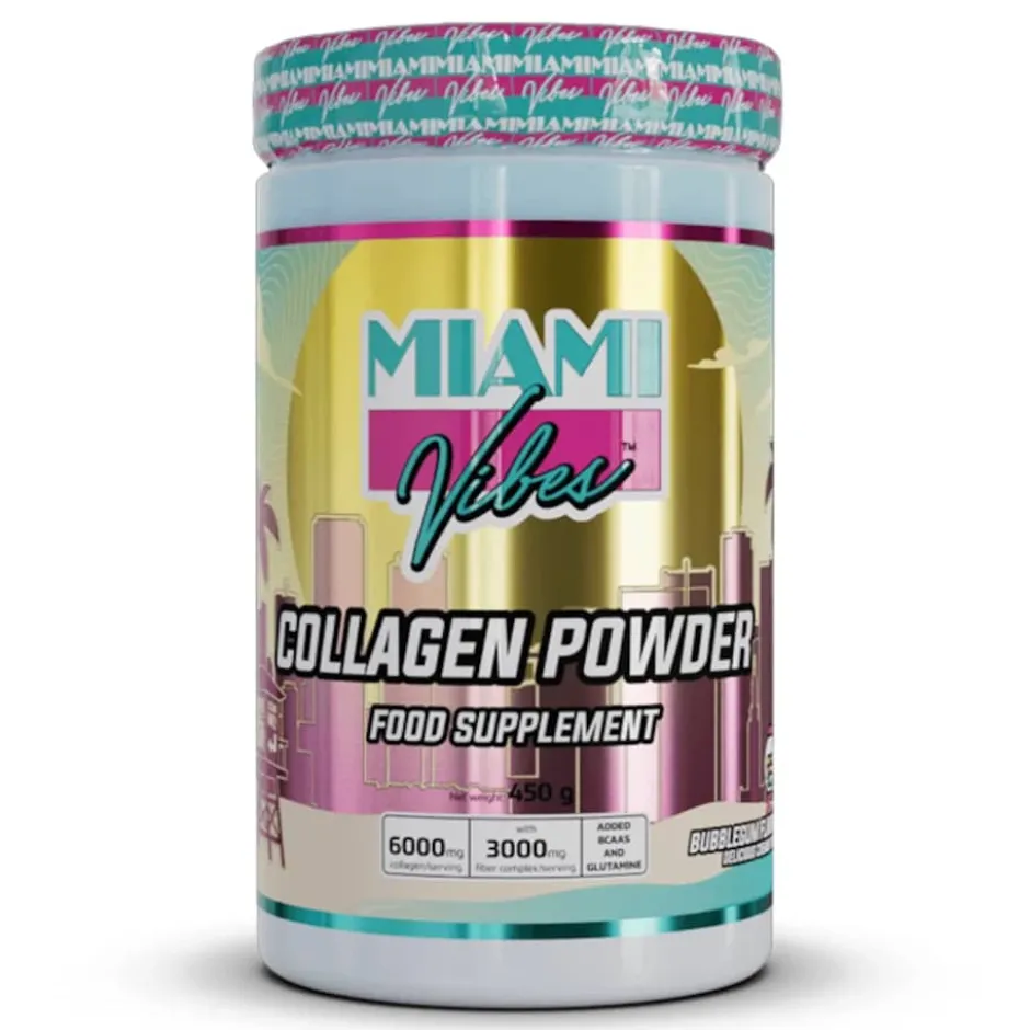 Miami Vibes Collagen Powder Strawberry 450g