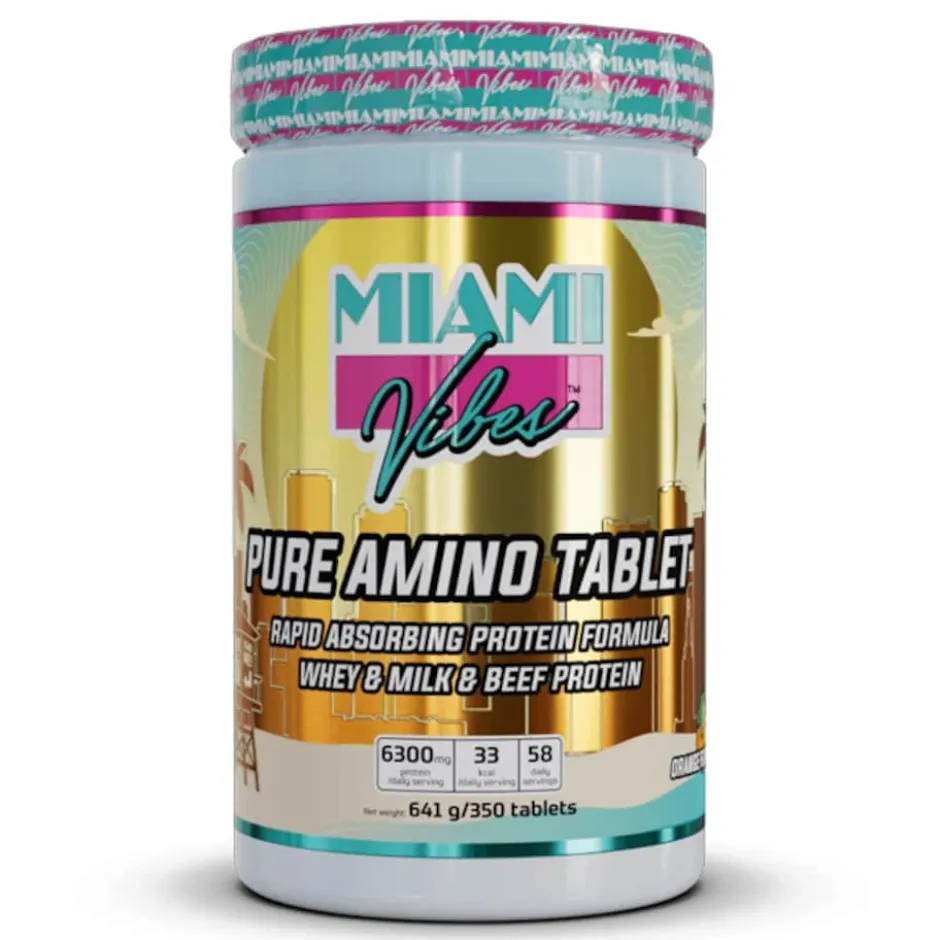 Miami Vibes Pure Amino Orange 350 Tabletter