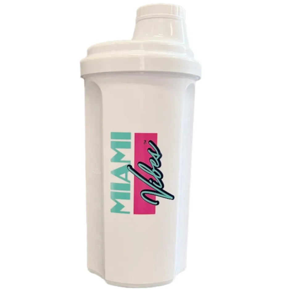 Miami Vibes Shaker White 500ml