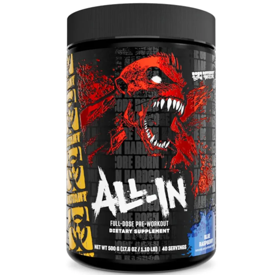 Mutant All In Blue Raspberry 40 Serveringar