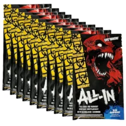 Mutant All In PWO Blue Raspberry 10x1 Servering