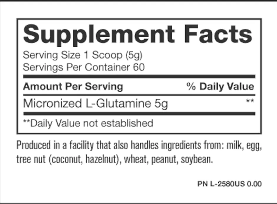 Mutant L-Glutamine 300g