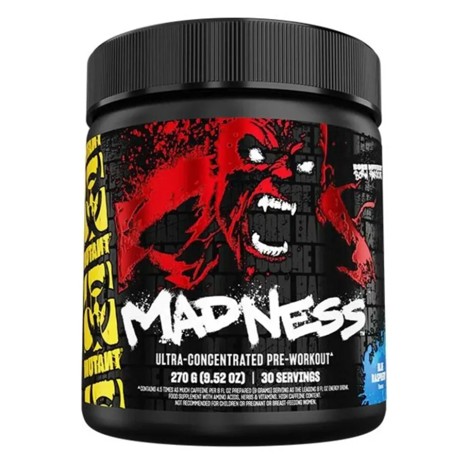 Mutant Madness PWO Blue Raspberry 30 servings