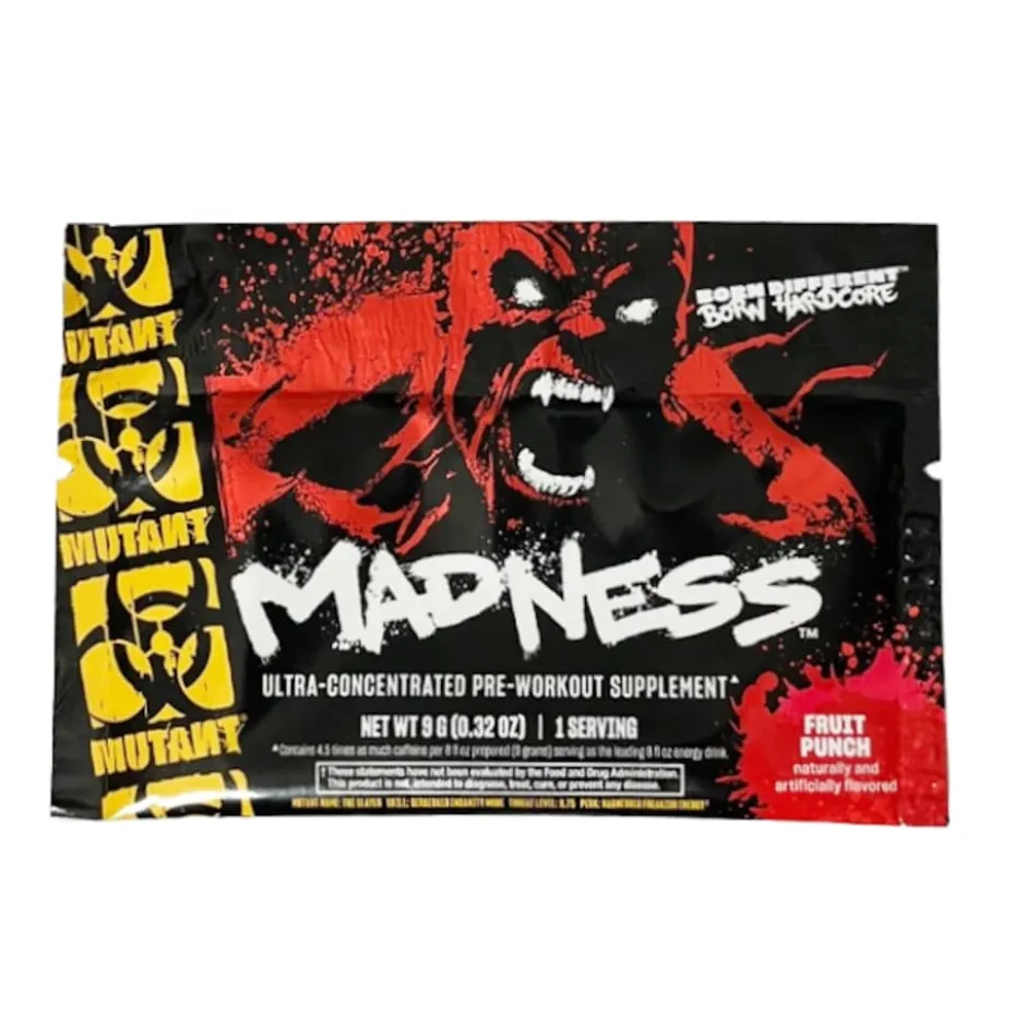 Mutant Madness PWO Fruit Punch 10x1 Servering