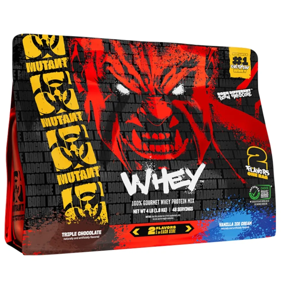Mutant Whey Dual Flavor Triple Chocolate & Vanilla Ice Cream 1,8kg
