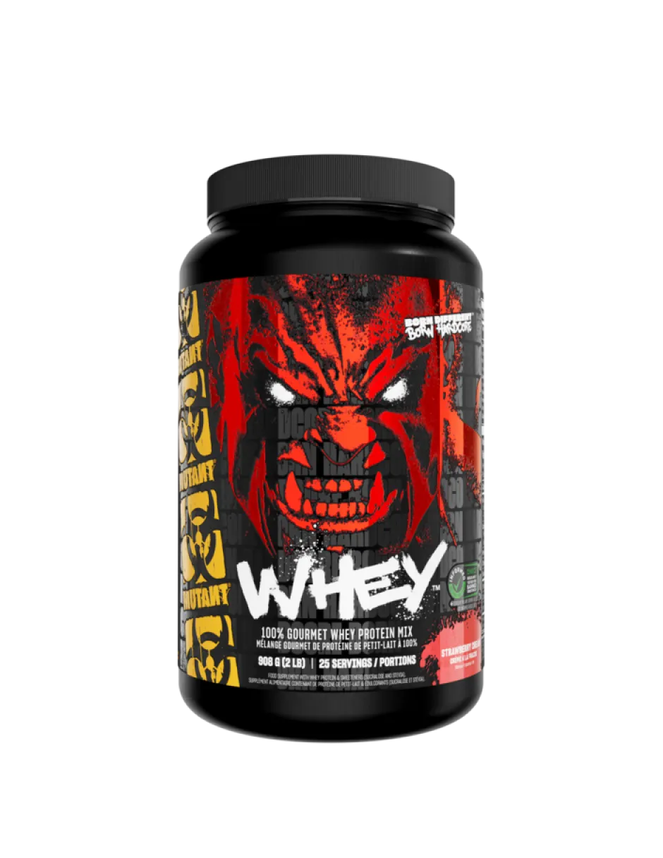 Mutant Whey Strawberry Cream 908g