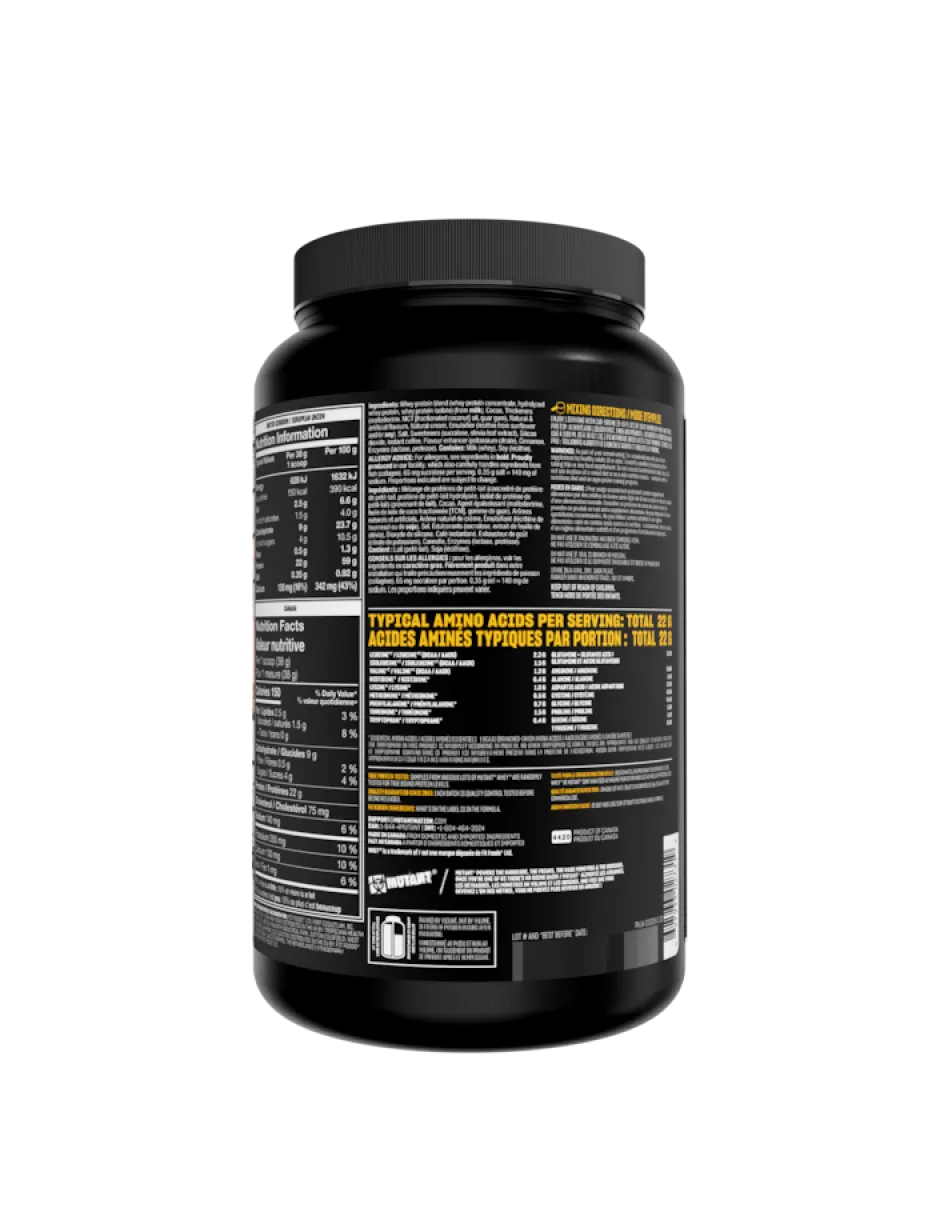 Mutant Whey Triple Chocolate 908g