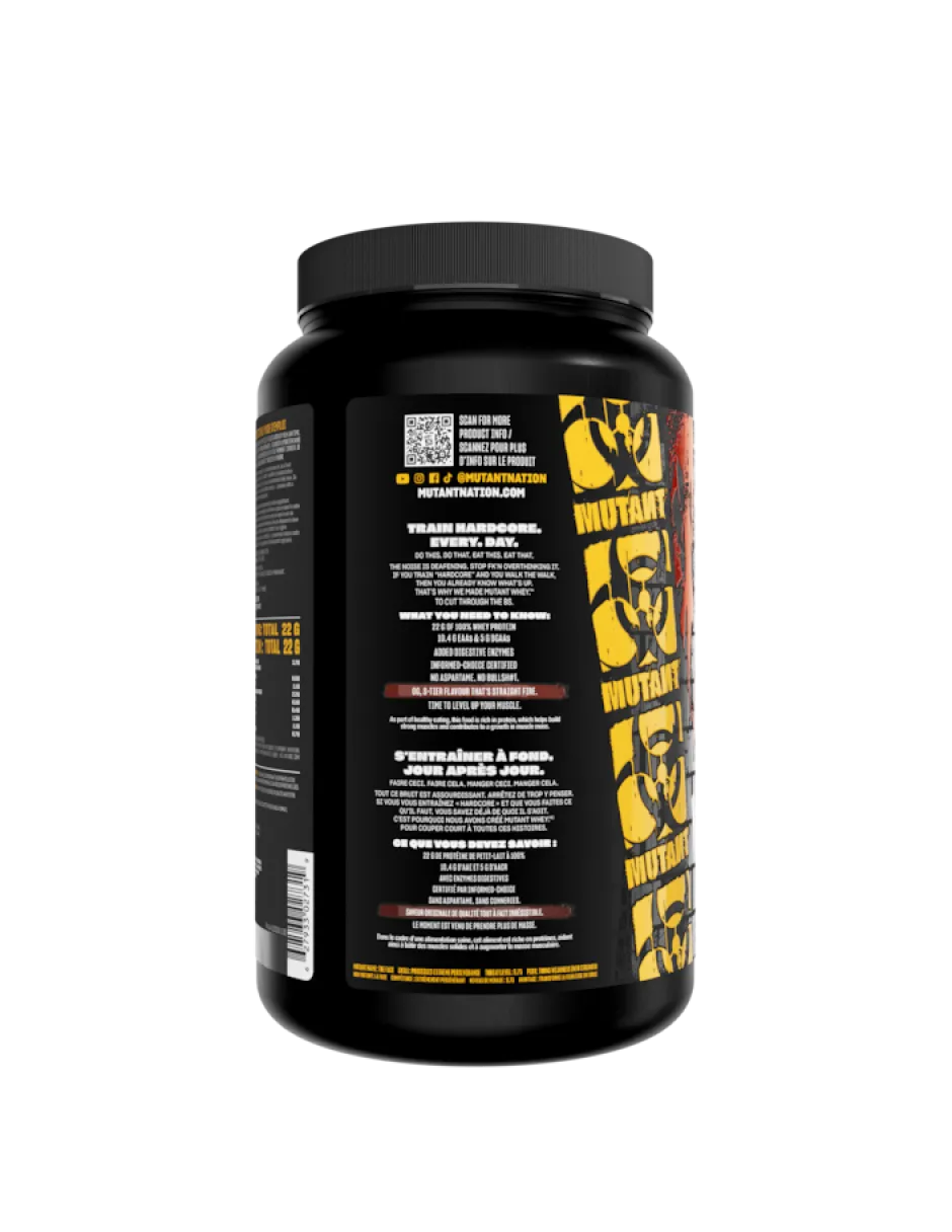 Mutant Whey Triple Chocolate 908g