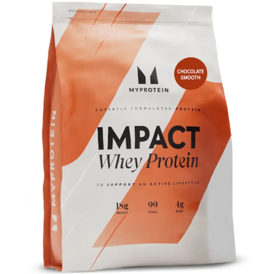 MyProtein Impact Whey Protein Chocolate Smooth 1kg
