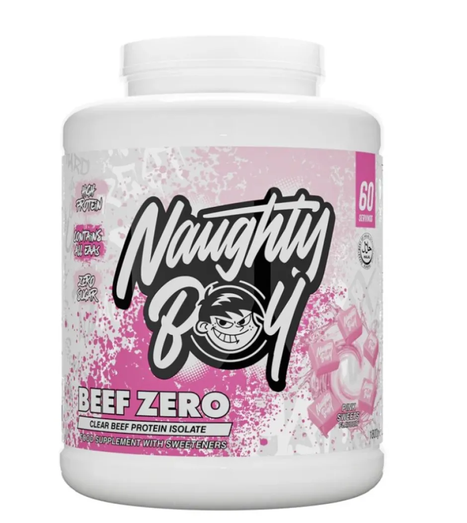 Naughty Boy Beef Zero Pink Sweets 1800g