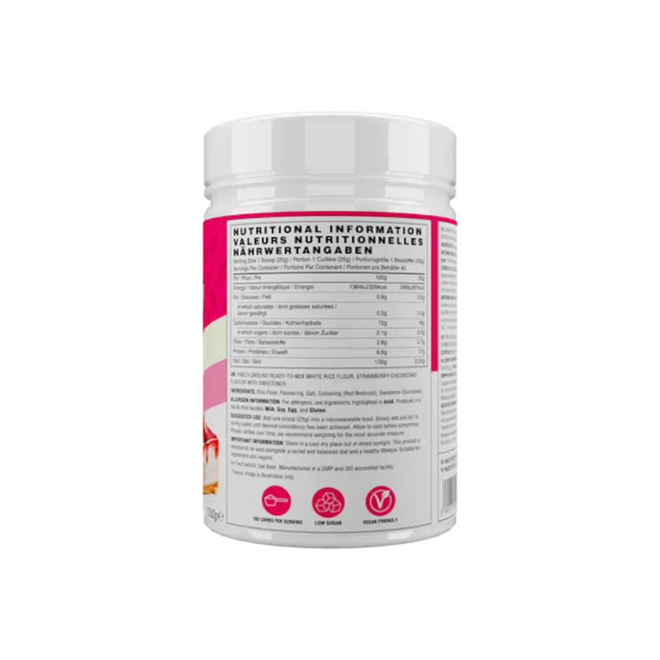 Naughty Boy Cream of Rice Strawberry Cheesecake 1kg