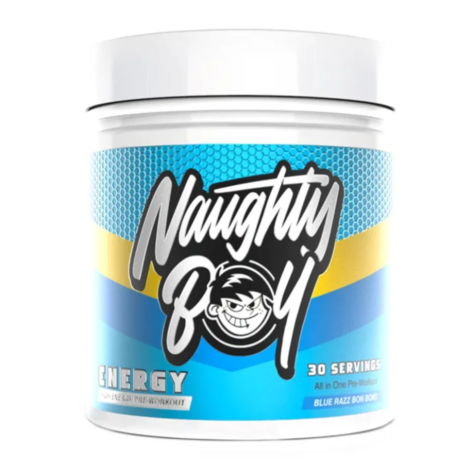 Naughty Boy Energy PWO Blue Razz Bon Bons 390g
