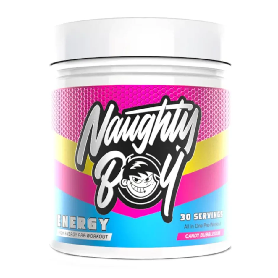 Naughty Boy Energy PWO Candy Bubblegum 390g