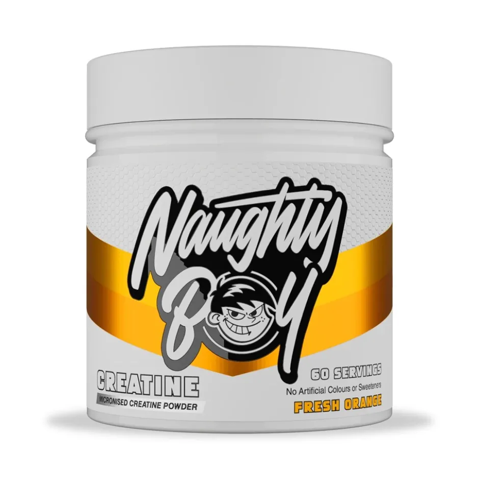 Naughty Boy Flavoured Creatine Fresh Orange 300g
