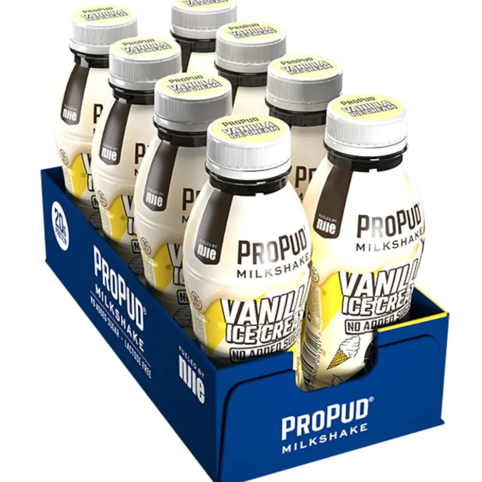 Njie ProPud Protein Milkshake Vanilla Ice Cream 8x330ml