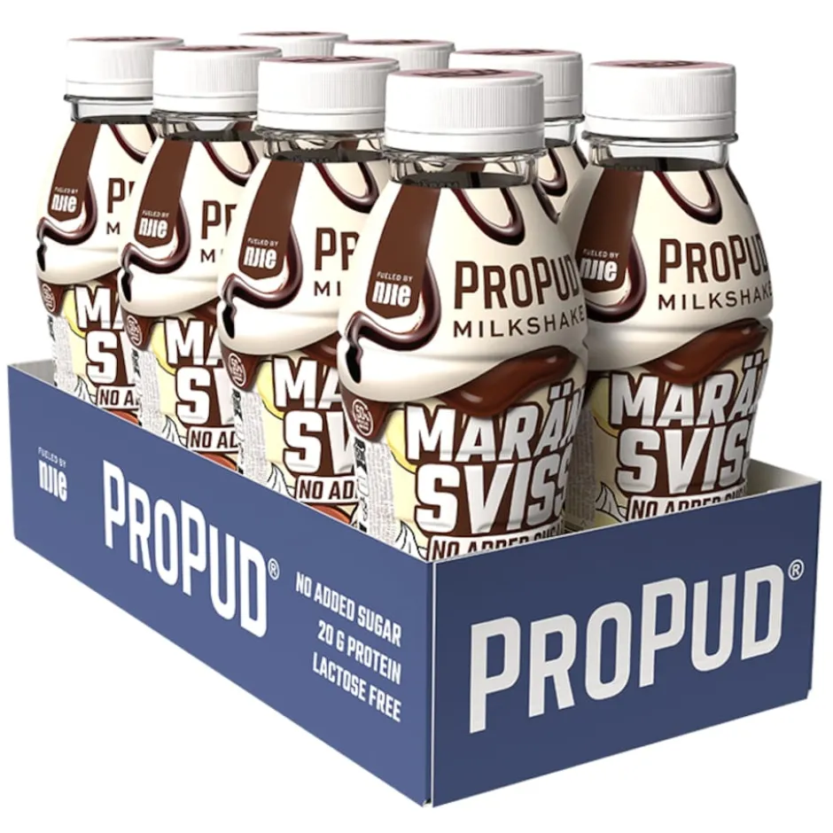 Njie ProPud Protein Milkshake Marängsviss 8x330ml