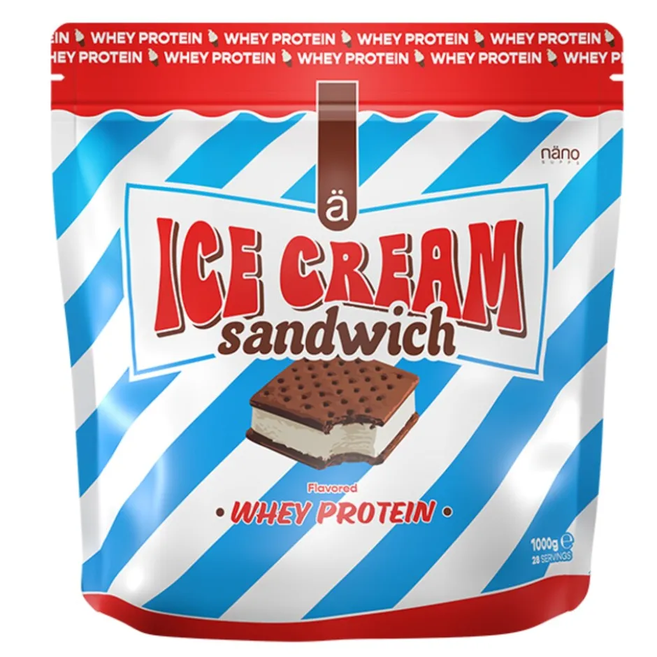 Näno Supps Whey Protein Ice Cream Sandwich 1kg
