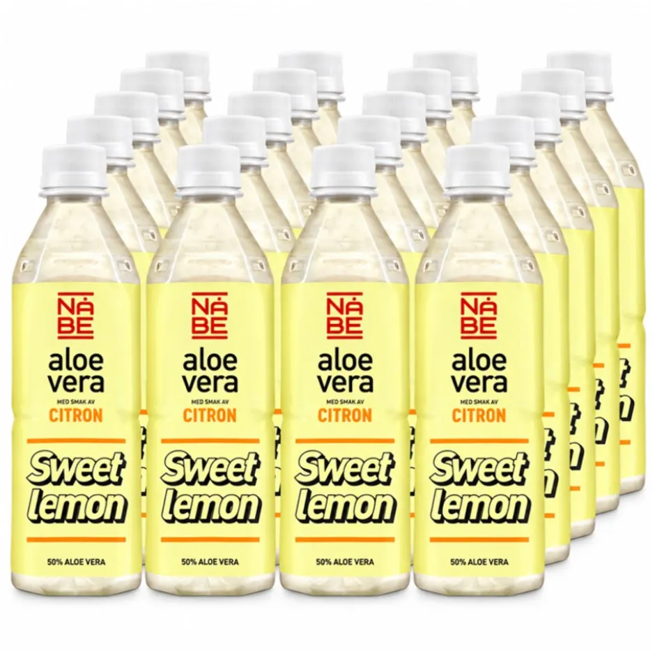 Nobe Aloe Vera Sweet Lemon 20x500ml