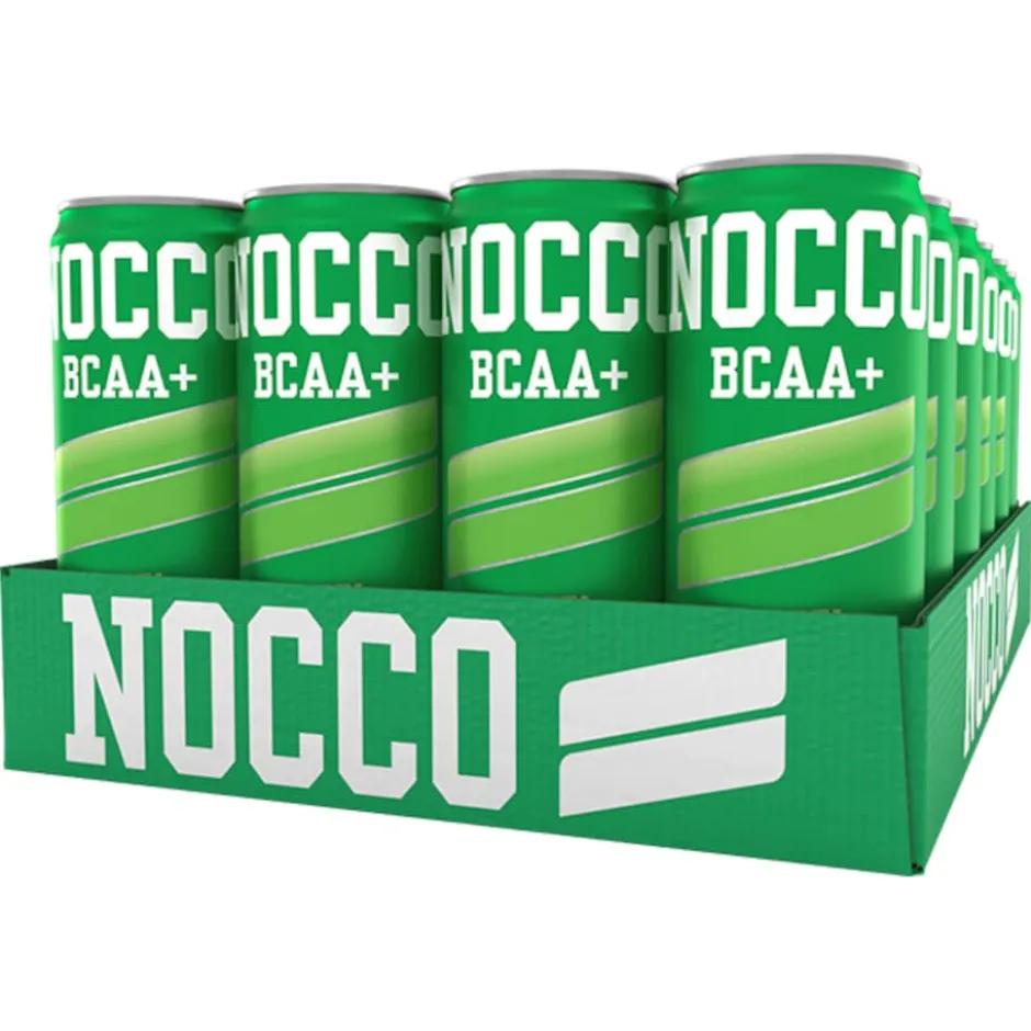 Nocco BCAA+ Äpple (Koffeinfri) 24x330ml