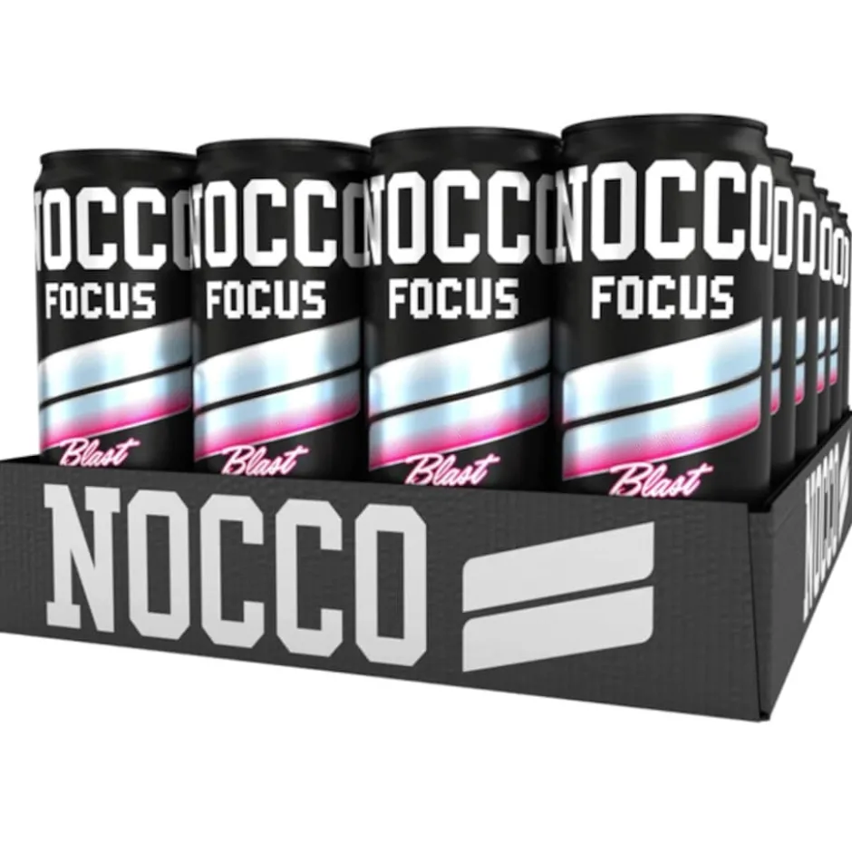 Nocco Focus Raspberry Blast 24x330ml
