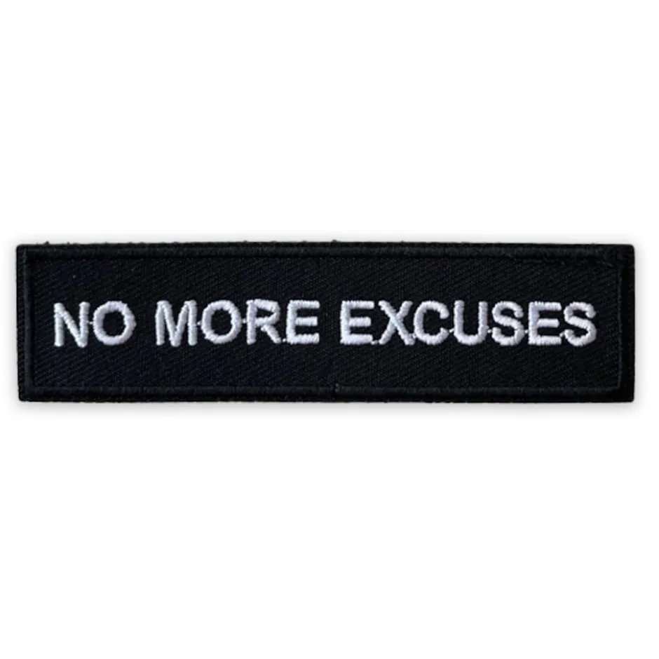 No More Excuse Patch
