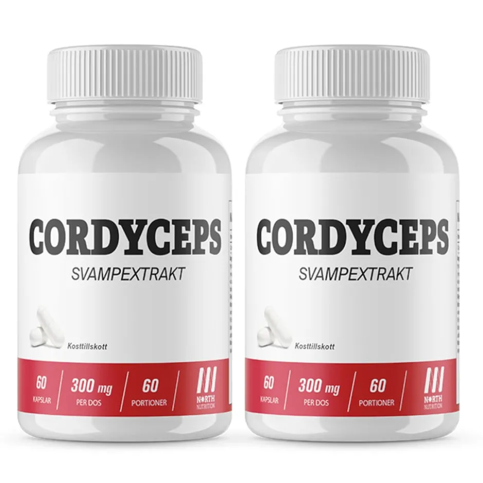 North Nutrition Cordyceps 2x60 kapslar