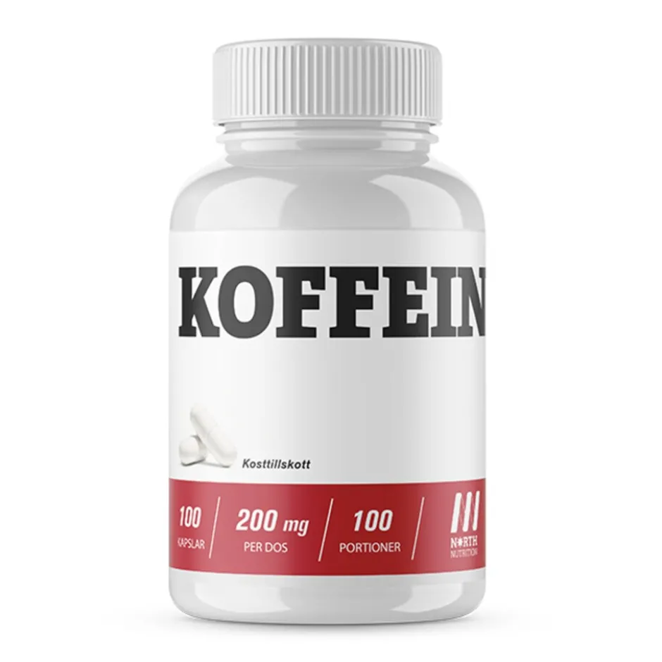 North Nutrition Koffein 100 Kapslar