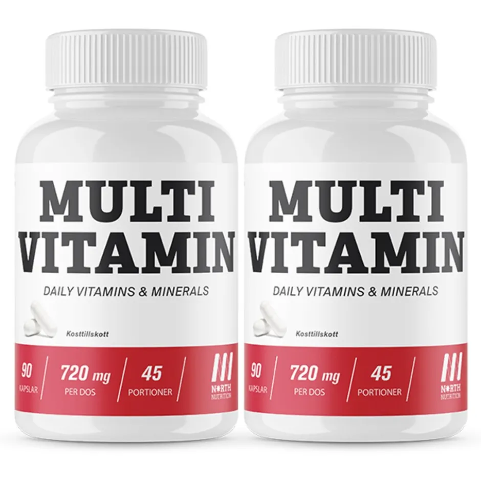North Nutrition Multi Vitamin 2x90 kapslar