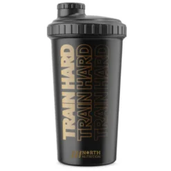 North Nutrition Shaker Train Hard Black/Brown 700ml