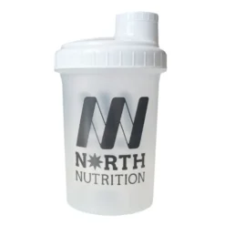 North Nutrition Shaker Transparent White 500ml