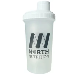 North Nutrition Shaker Transparent White 700ml
