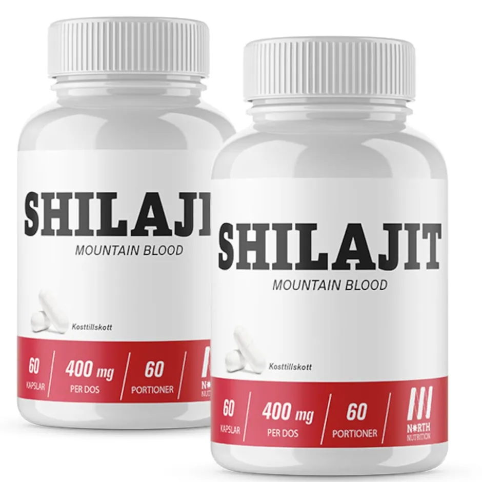 North Nutrition Shilajit 2x60 kapslar