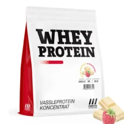 North Nutrition Whey White Chocolate Raspberry 2000g