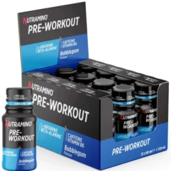Nutramino PWO Shot Bubblegum 12x60ml