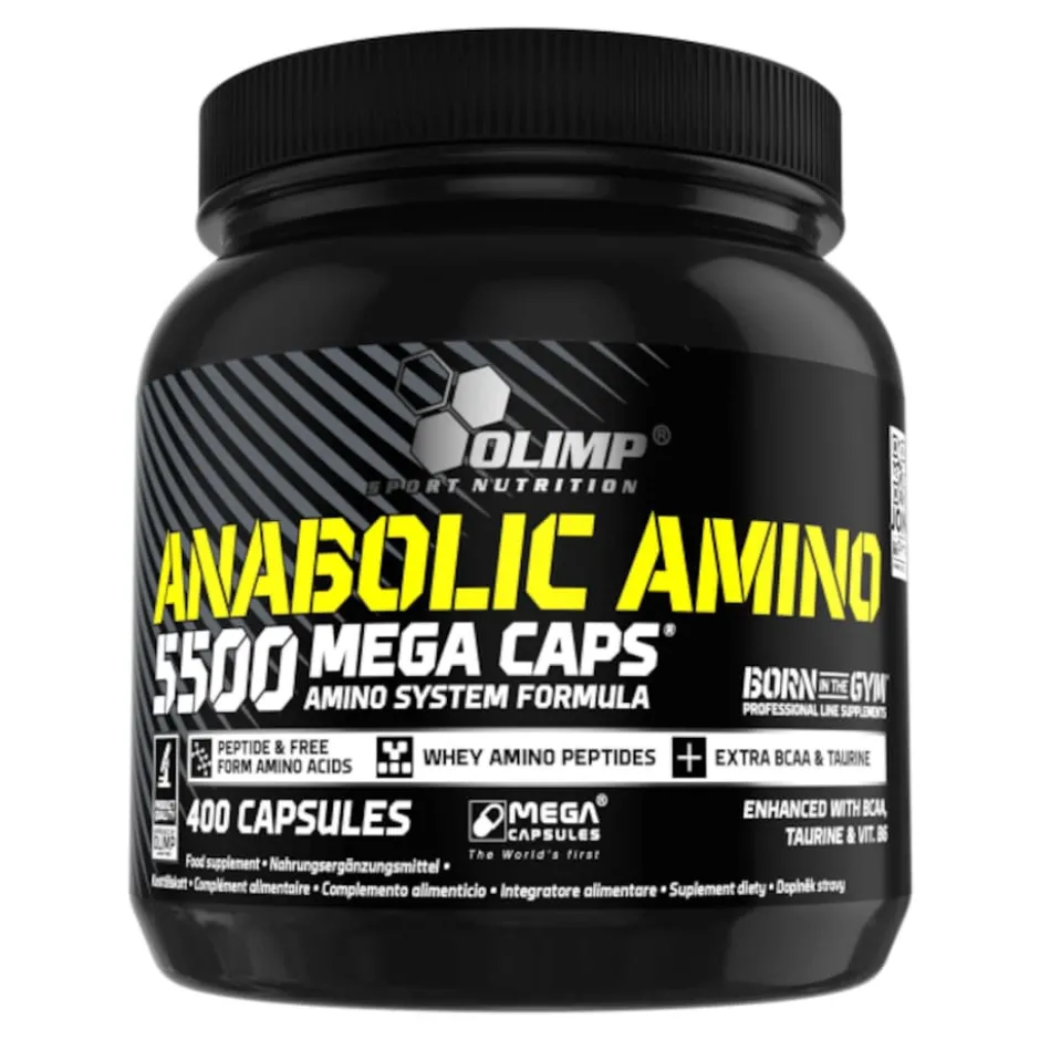 Olimp Sport Nutrition Anabolic Amino 5500 400 kaplslar