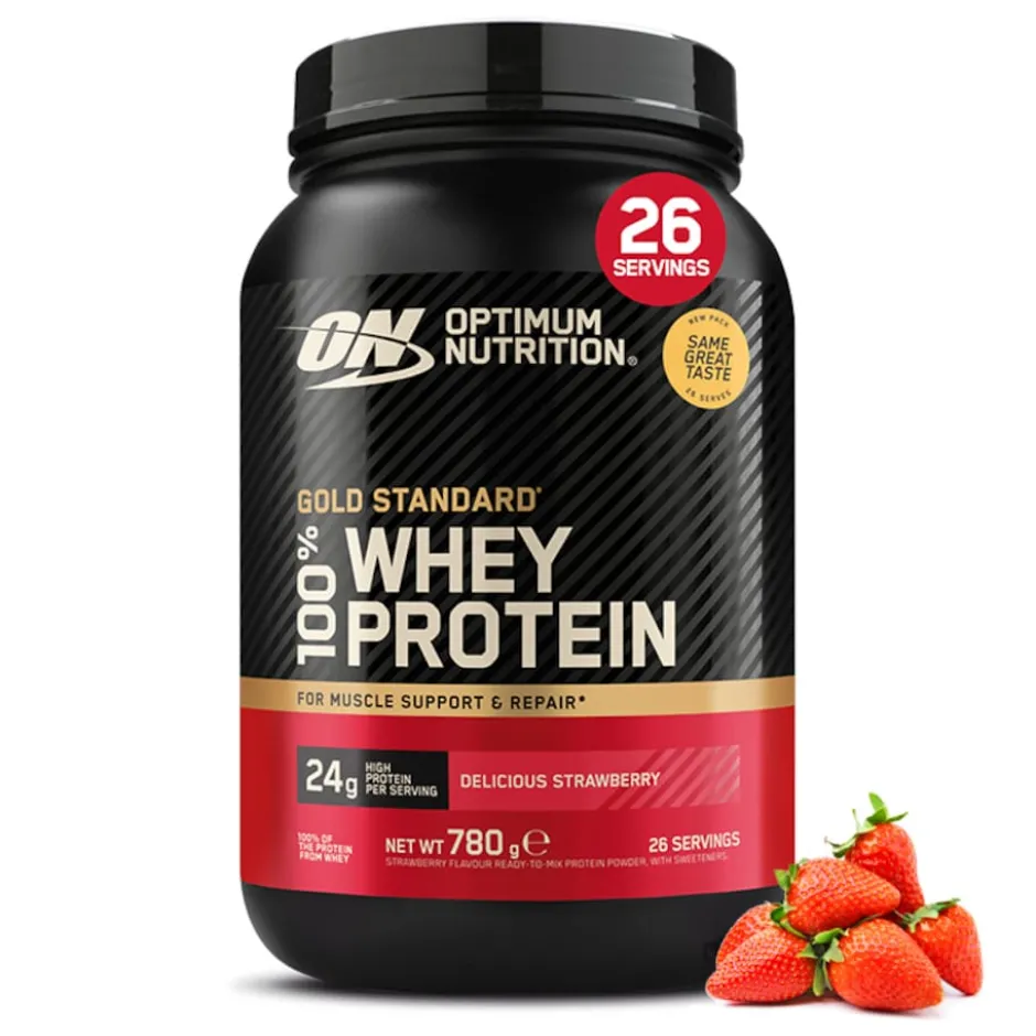 Optimum Nutrition Gold Standard 100% Whey Delicious Strawberry 780g