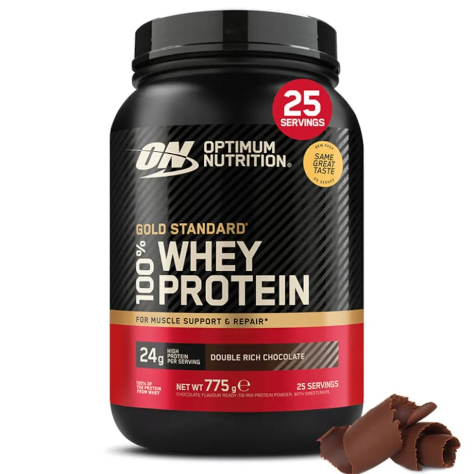 Optimum Nutrition Gold Standard 100% Whey Double Rich Chocolate 775g
