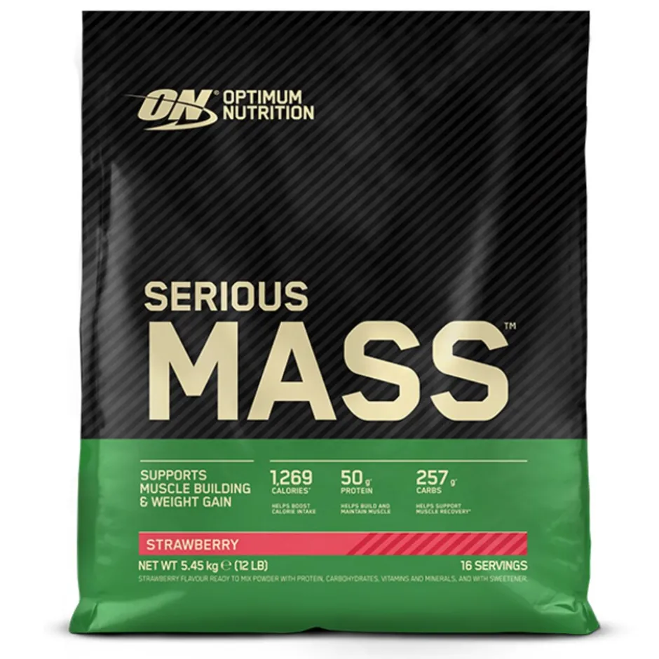 Optimum Nutrition Serious Mass Strawberry 5455g