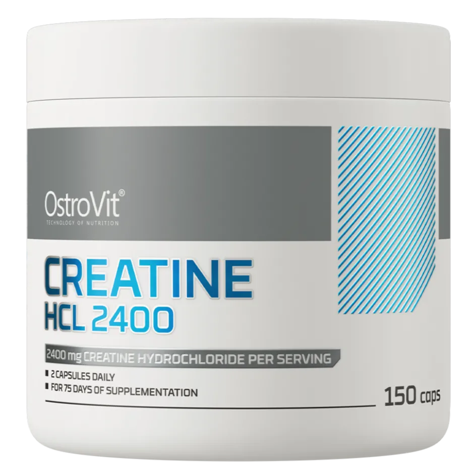 OstroVit Creatine HCl 2400mg 150 Kapslar