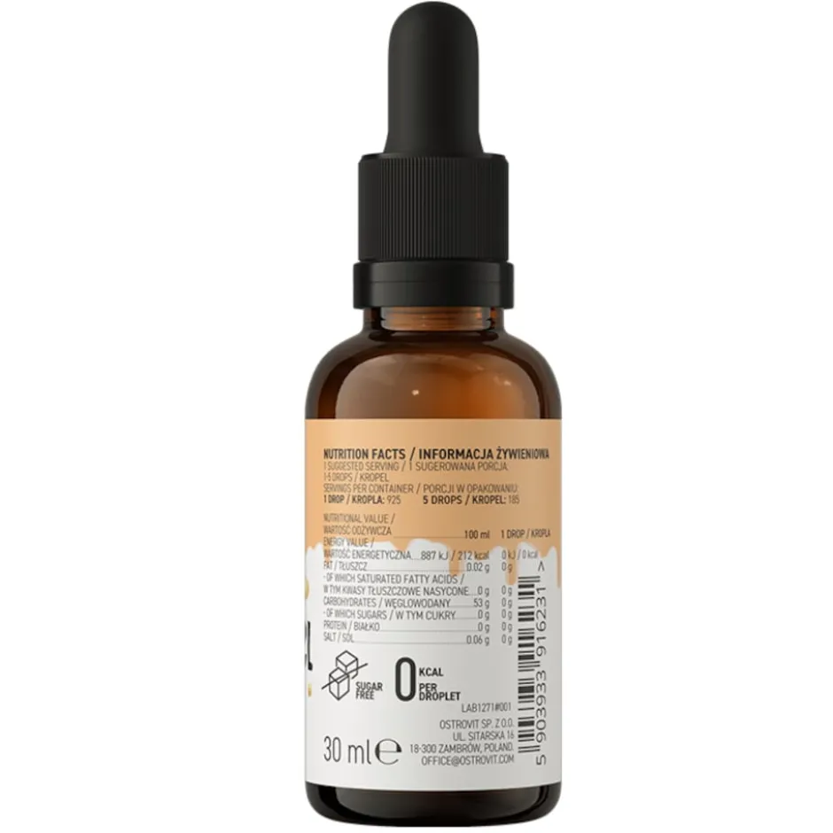OstroVit Flavour Drops Caramel 30ml