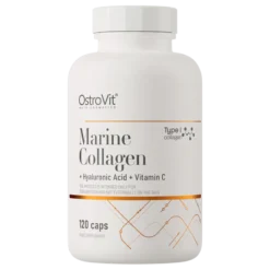 OstroVit Marine Collagen + Hyaluronic Acid + Vitamin C 120 Kapslar