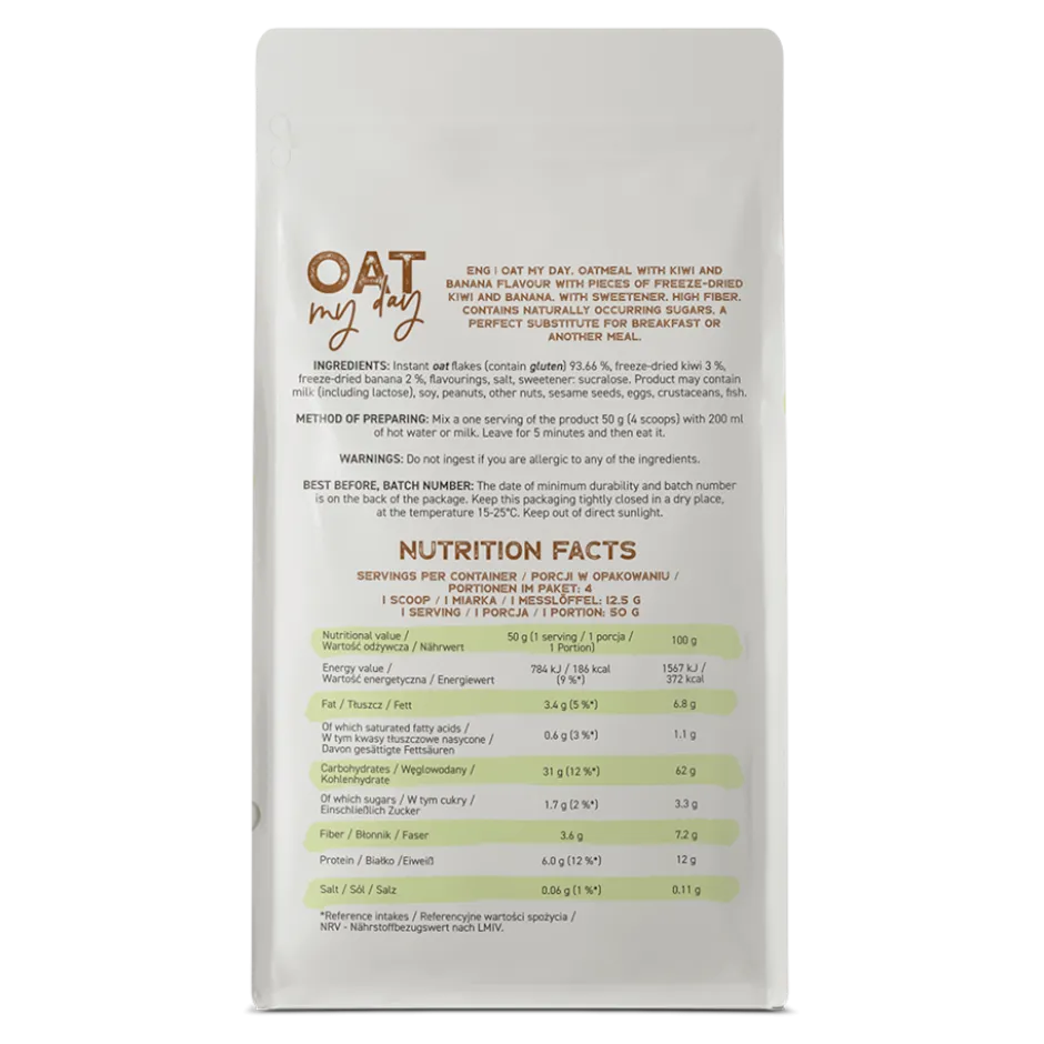 OstroVit Oat My Day Kiwi-banana 200g