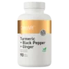 OstroVit Turmeric + Black Pepper + Ginger 90 Tabletter