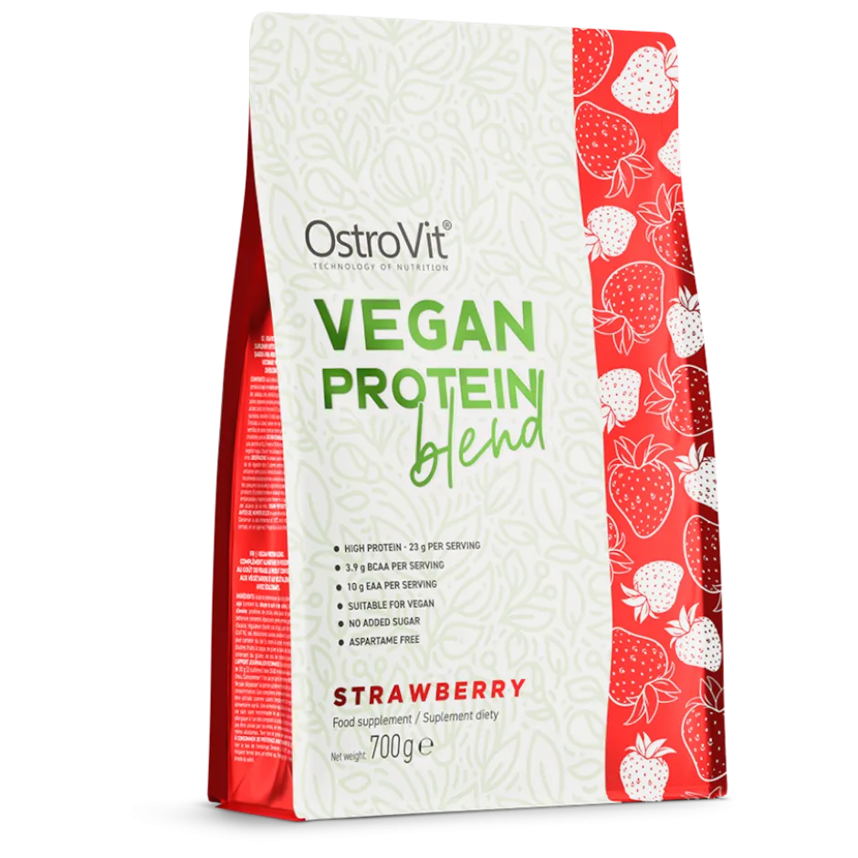 OstroVit Vegan Protein Blend Strawberry 700g