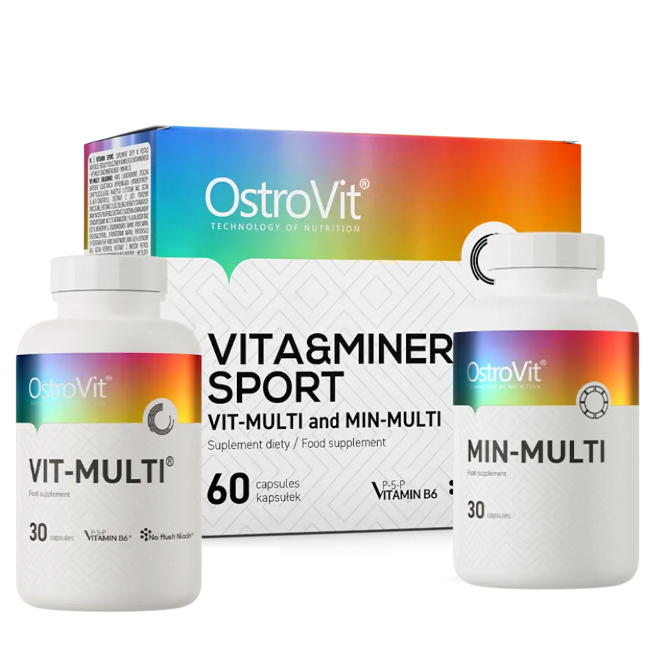 OstroVit VITA&MINERALS Sport 60 Sport 60 Kapslar