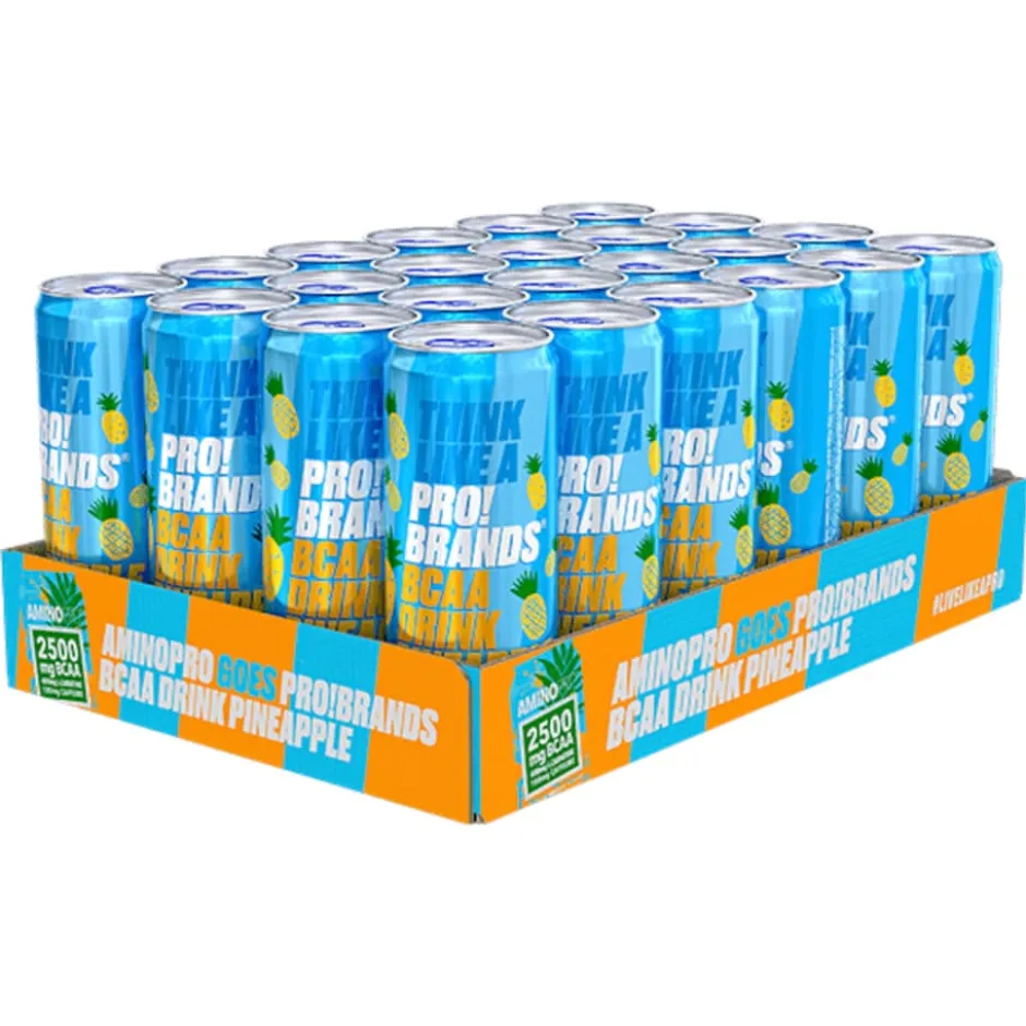 ProBrands BCAA Pineapple 24x330ml