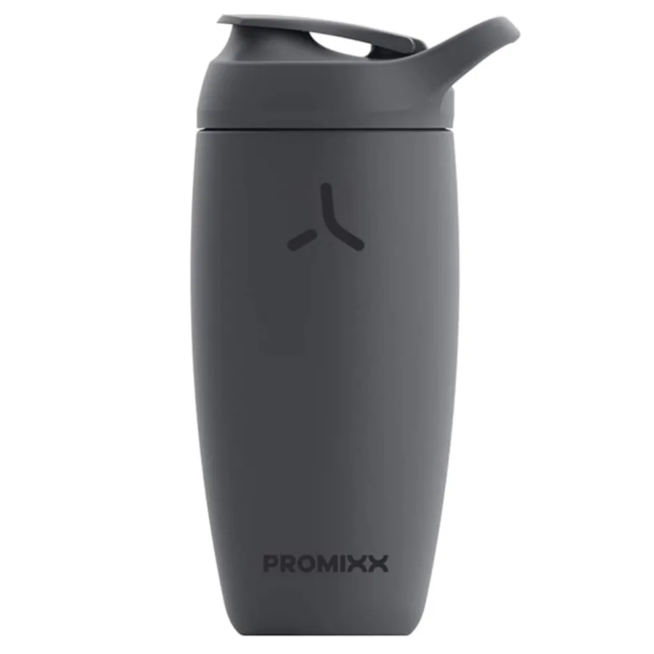 Promixx Double Wall Steel Shaker Bottle Graphite 550ml