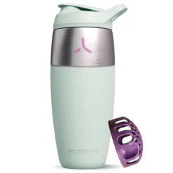 Promixx Single Wall Stainless Steel Shaker Sea Grass Green 950ml