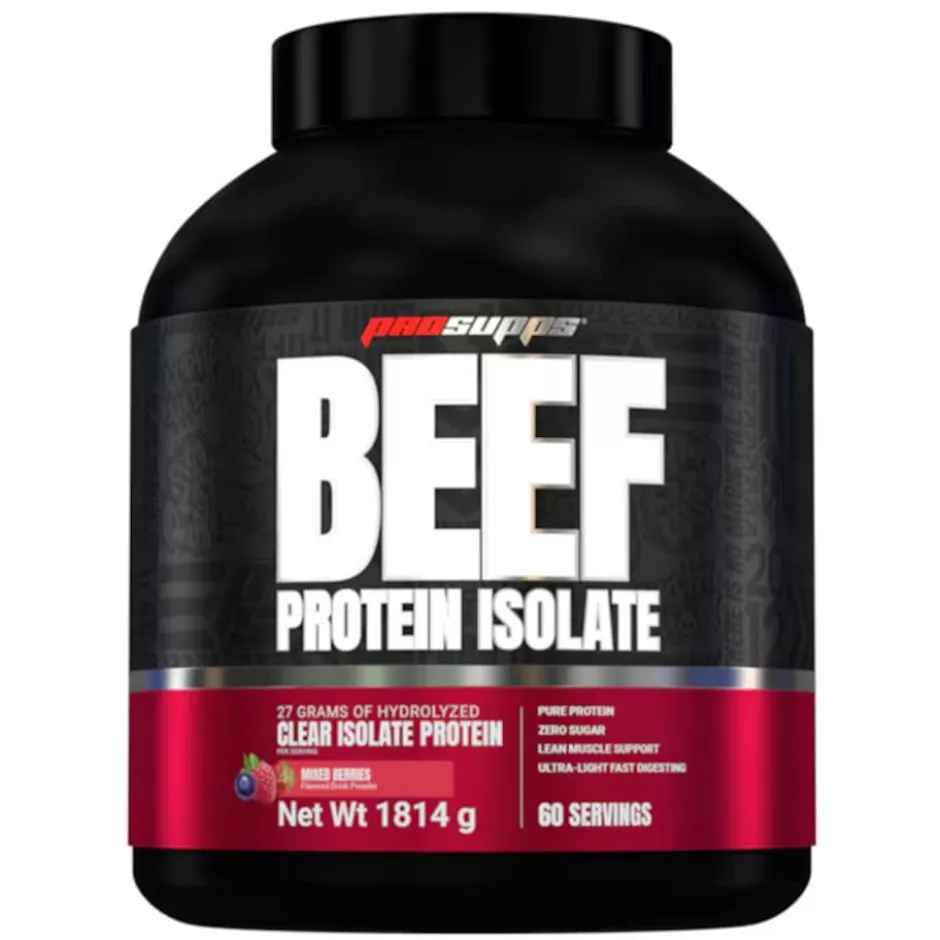 Pro Supps Beef Protein Isolate Mixed Berry 1816g
